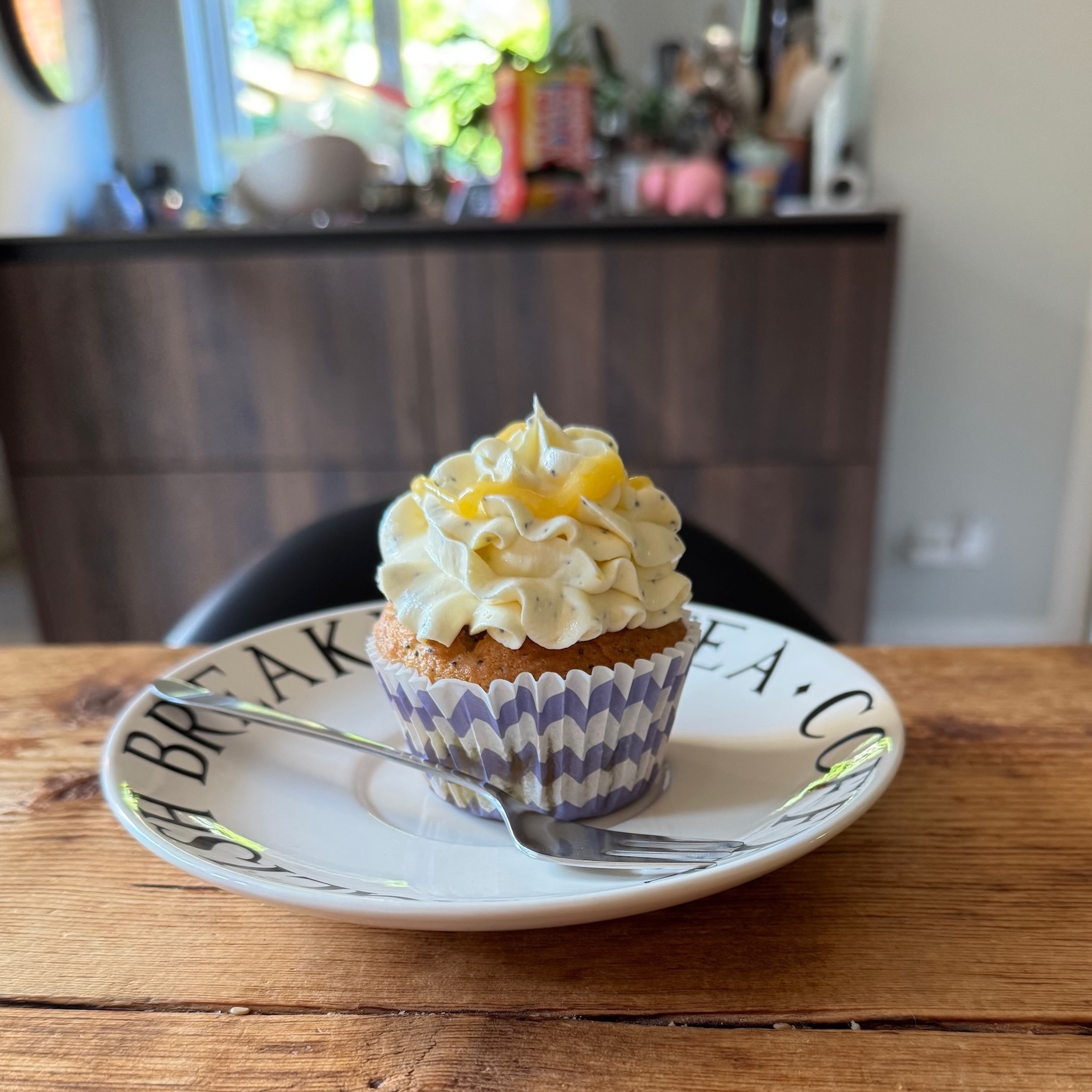 Lemon curd maanzaad