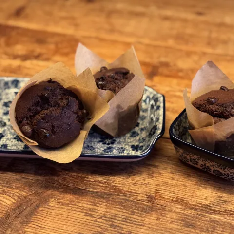 Veel Chocolade Muffin
