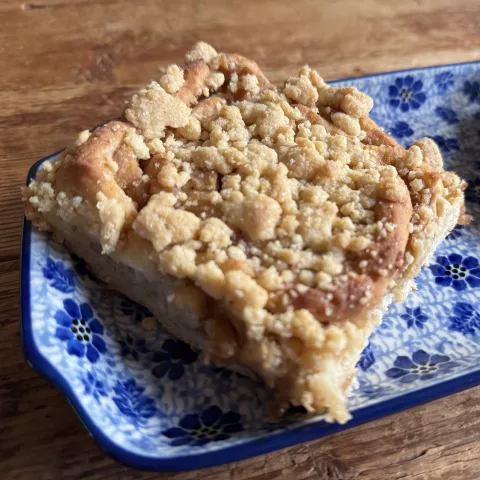 Appel Crumble Brioche Roll overzicht