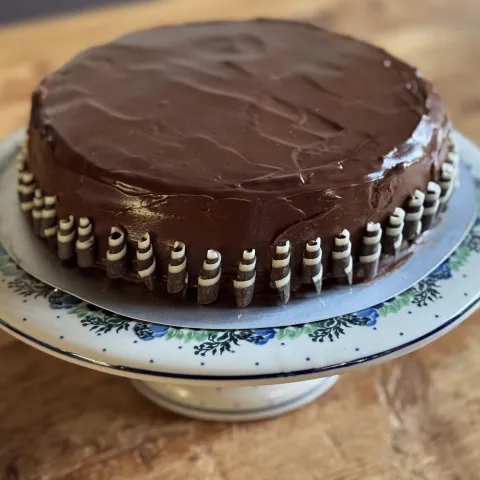 Drie Chocolade Cheesecake voor