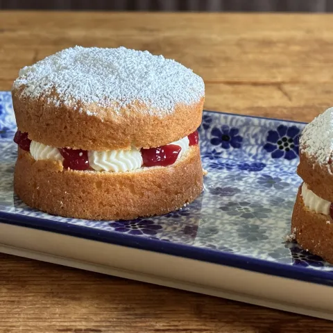 Mini Victoria sponge groep