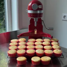Cupcakes in bakkerij