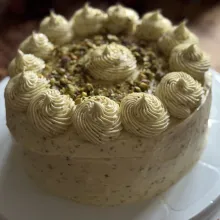 Lemon Pistache Taart